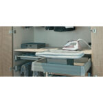 Pull-Out Drawer Mounted Rotating Ironing Board – Grey - Image 6