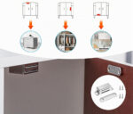 Magnetic Door Catcher SS (Pack of 4 Pcs) - Image 3