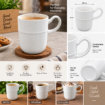 Classic Porcelain Mug 350ml - Image 2