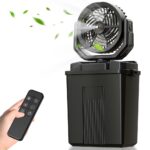Portable 2-in-1 Rechargeable Misting Fan with LED Light & 7L Water Tank