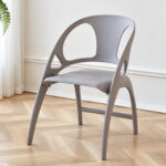 Garden Folding Chairs Grey - Image 3