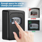 Wall-Mounted Combination Key Lock Box - Image 3