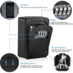 Wall-Mounted Combination Key Lock Box - Image 4