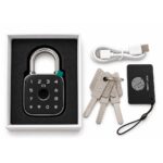 Smart Fingerprint Padlock – 5 Unlock Methods - Image 2