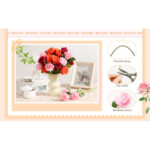 Artificial Rose Stems With Realistic Feel 24" - Image 2
