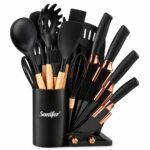 Sonifer SF-1189A 19-Piece Kitchen Utensil & Knife Set