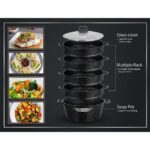 Sonifer Non-Stick Multi-Layer Steamer Pot – 28cm - Image 3