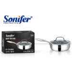 Sonifer Deep Fry Pan - 28 cm, 4.5L - Image 2