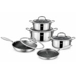 Sonifer 9-Piece Stainless Steel Cookware Set SF-1222