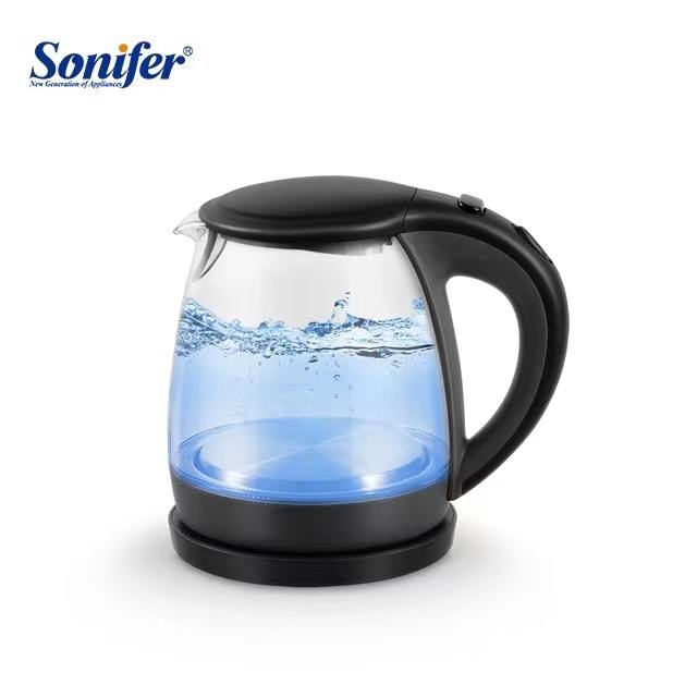 SF-2087 Sonifer 1L Glass Electric Kettle - 2200W - Image 1