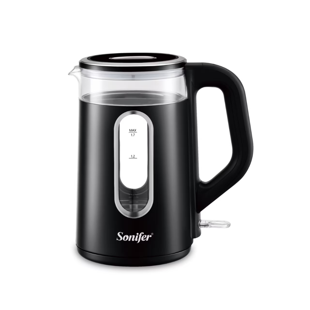 SF-2152-1 Sonifer 1.7L Double-Wall Glass Electric Kettle - Image 1