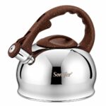 Stainless Steel Whistling Kettle 3L – Silver - Image 2