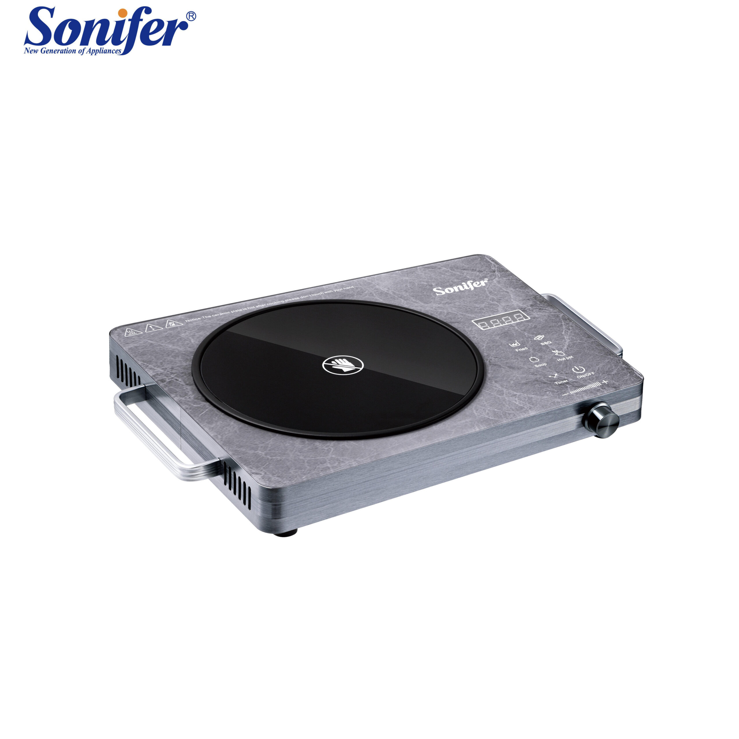 SF-3064-1.jpg Sonifer Infrared Cooker with Glass Top - 2200W - Image 1