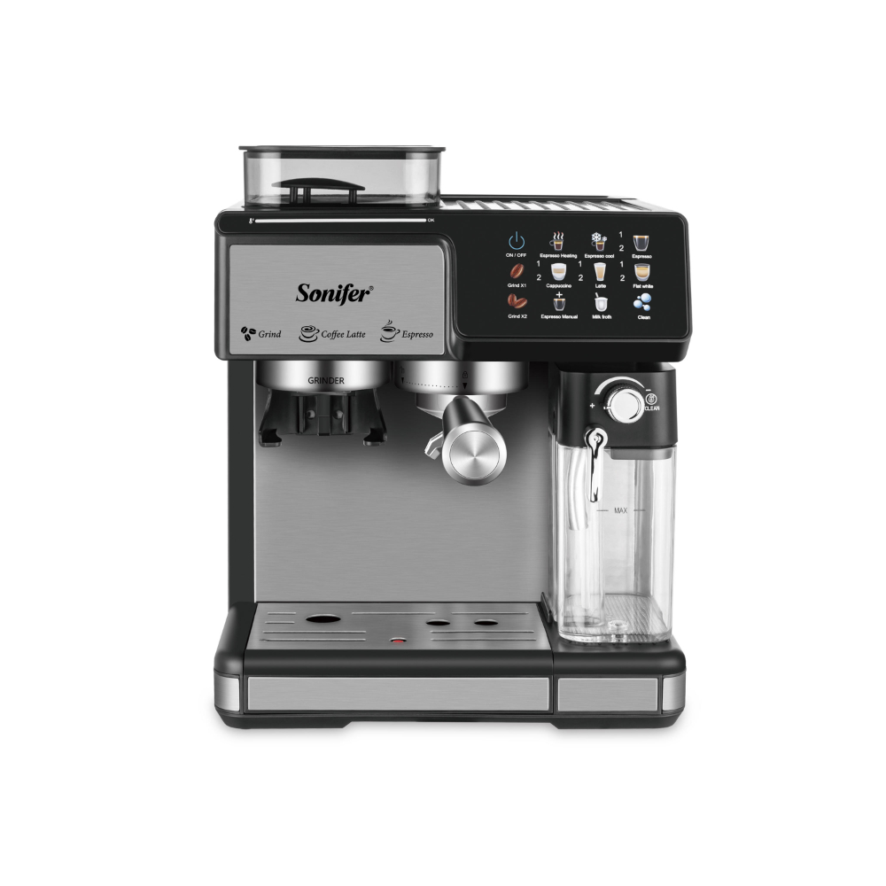 SF-3590S-1 Sonifer 4-in-1 Espresso Coffee Maker with Grinder SF-3590S - Image 1