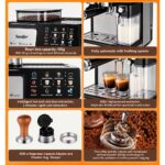 4-in-1 Espresso Coffee Maker with Grinder - Image 9
