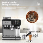 Sonifer 4-in-1 Espresso Coffee Maker with Grinder SF-3590S - Image 3