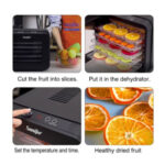 6-Tray Digital Food Dehydrator – 550W - Image 4