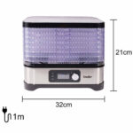 8-Tray Digital Food Dehydrator – 400W - Image 4