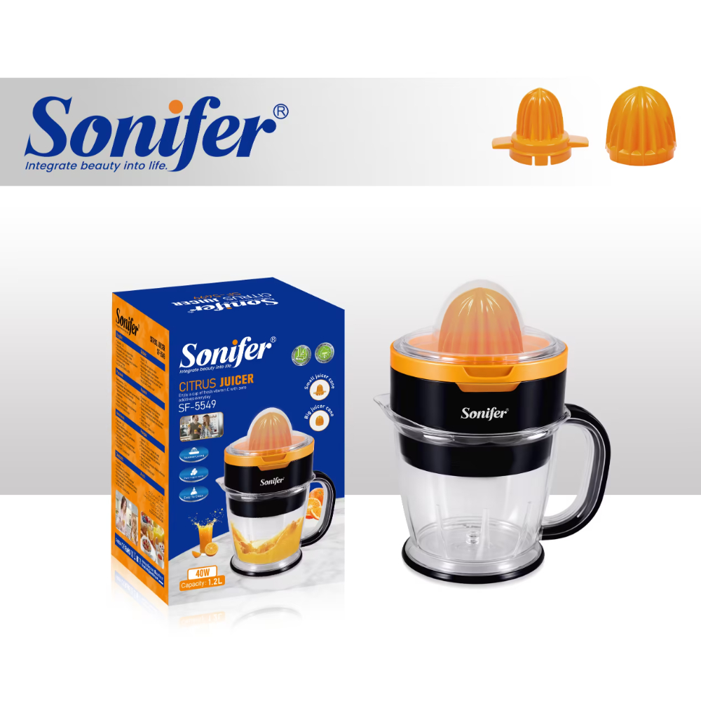 SF-5549-1 Sonifer 1.2L Citrus Juicer with Dual Cone - Image 1