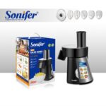 6-in-1 Electric Salad Maker with 6 Stainless Steel Cutting Blades – 200W