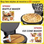 Sonifer Electric Waffle Cone Maker - Image 4