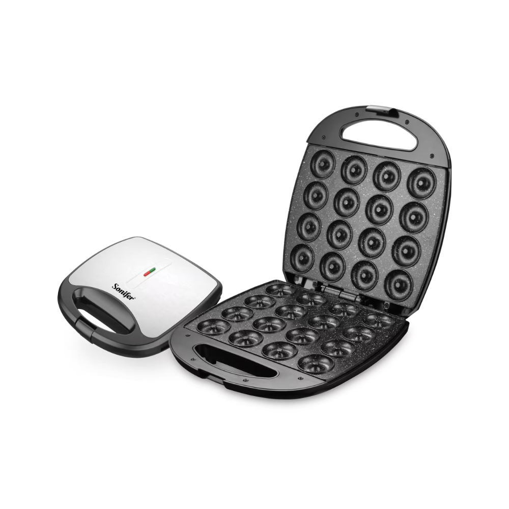 SF-6184-1 Sonifer 16 - Hole Donut Maker: Stainless Steel & Safe - Image 1