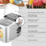 Sonifer Automatic Ice Maker with 1.6L Water Tank - Image 5