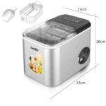 Sonifer Automatic Ice Maker with 1.6L Water Tank - Image 6