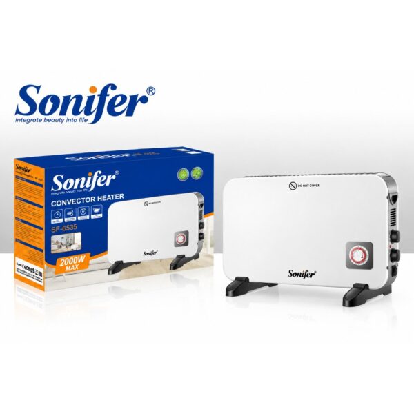 Electric Convector Heater with Fan – 2000W