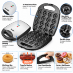 Electric 16-Hole Mini Donut Maker – 1400W - Image 3