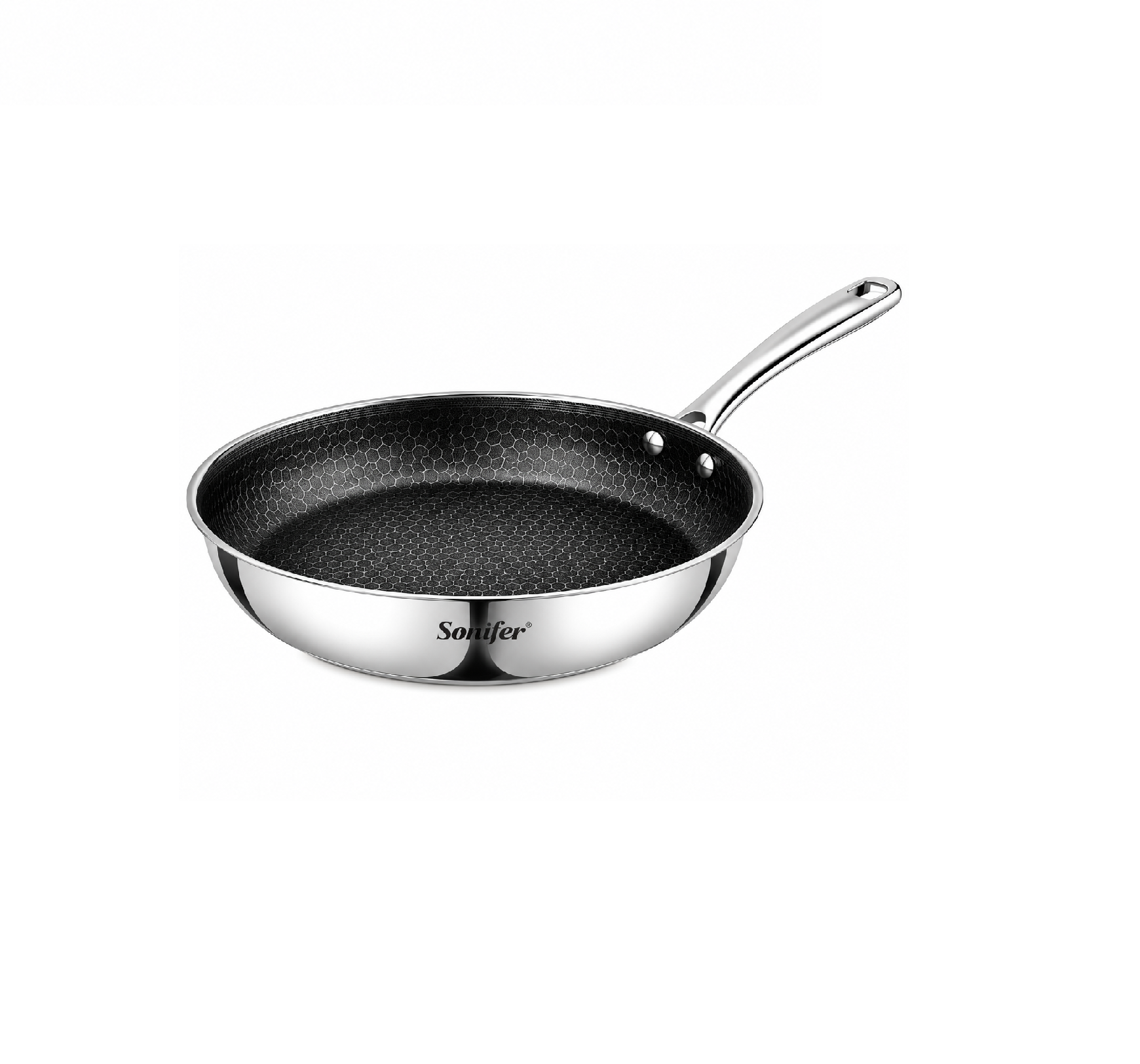 d Stainless Steel Frying Pan Tri-Ply - 24 cm - Image 1