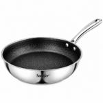 Stainless Steel Frying Pan Tri-Ply -  28cm